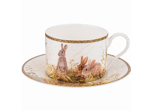 Чайная пара lefard охота 320 мл (кор=24наб.)