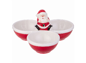 Менажница agness “с новым годом! 21,2*19,7*12,3 см (кор=12шт.)