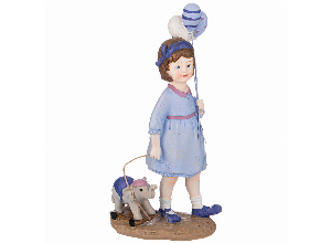 Статуэтка лавандовая весна 9х6х17,5 см