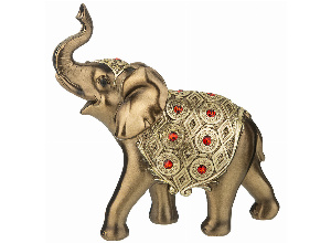 Фигурка декоративная слон 21,8*9*21,8 см