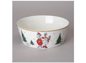 Салатник lefard family christmas 18*7 см 1000 мл (кор=24шт,)