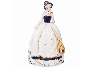 Статуэтка lefard blau weiss девушка 13,5*12,5*21 см (кор=12шт.)