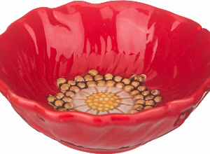 Розетка маковый цвет диаметр=9 см (кор=60шт.)