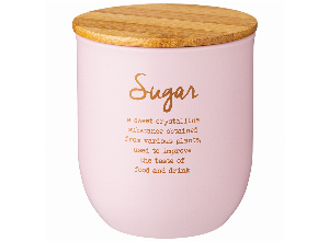 Емкость для сыпучих продуктов agness тюдор сахар 9x6x10 см