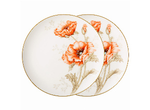 Набор тарелок закусочных lefard antique 2 шт. 20,5 см (кор=16наб.)