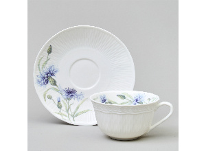 Чайная пара lefard васильки 330 мл