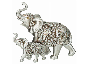 Фигурка декоративная слоны 20*10,5*18 см