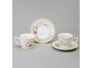 Чайный набор lefard blossom на 2 пер. 4 пр. 250 мл