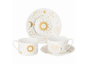 Чайный набор lefard astronomy на 2 пер. 4 пр. 200 мл (кор=18наб.)