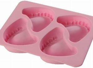 Ф-ма д/льда Челюсти Linea Silicone 15х11х2 см