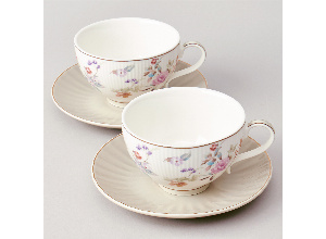 Чайный набор lefard времена года на 2 пер. 4 пр. 250 мл серый