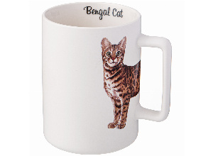 Кружка lefard bengal cat 400мл 8*7*10.8cm
