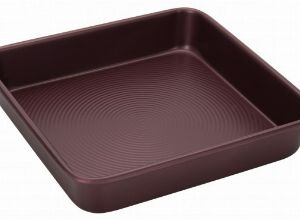 Форма для выпечки квадратная 24,5х24,5х4,5см (Red wine) Linea EASY