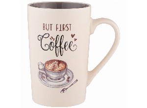 Кружка but first coffee 385 мл