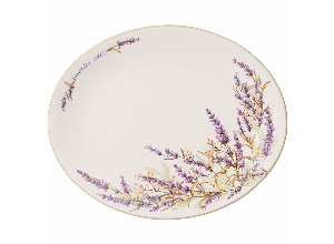Блюдо овальное душа прованса 31,5*25,5 см. высота=3 см. (кор=18шт.)