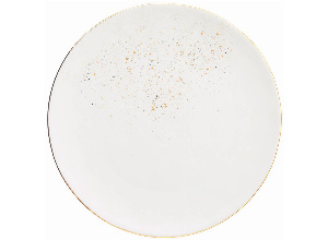 Тарелка обеденная bronco gold 26 см (кор=18шт.)