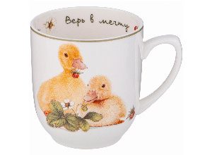 Кружка lefard лови счастье 380 мл (кор=24шт.)