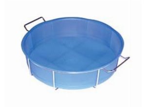 Ф-ма д/пирога круглая 25х6см с мет. подст. Linea Silicone