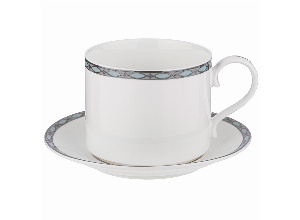 Чайная пара lefard glamour 300 мл голубая (кор=36наб.)