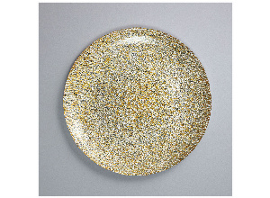 Тарелка обеденная shine gold 27 см мал уп.-4шт мин.партия