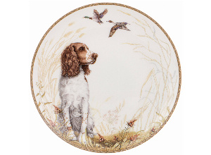 Тарелка закусочная lefard охота 20,5 см (кор=16шт.)
