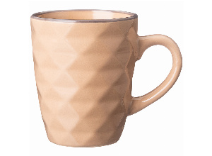 Кружка 340 мл коллекция мираж цвет:какао с молоком мал=6шт, мин. партия