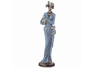 Фигурка декоративная леди 8х8х32 см