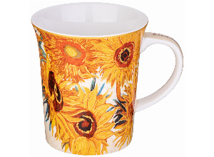 Кружка lefard подсолнухи (в. ван гог) 420 мл (кор=36шт.)