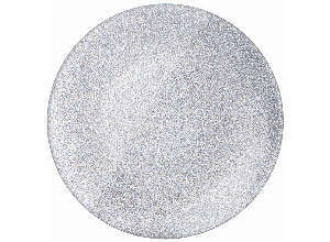 Тарелка party silver 21 см мал.уп.=6шт.