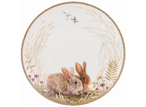 Тарелка закусочная lefard охота 20,5 см (кор=16шт.)