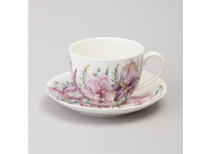 Чайная пара lefard irises 275 мл (кор=32наб.)