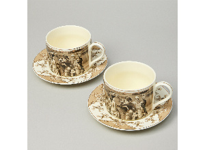 Чайный набор lefard rendezvous на 2 пер. 4 пр. 350 мл