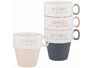 Набор кружек lefard 4 пр. 285мл